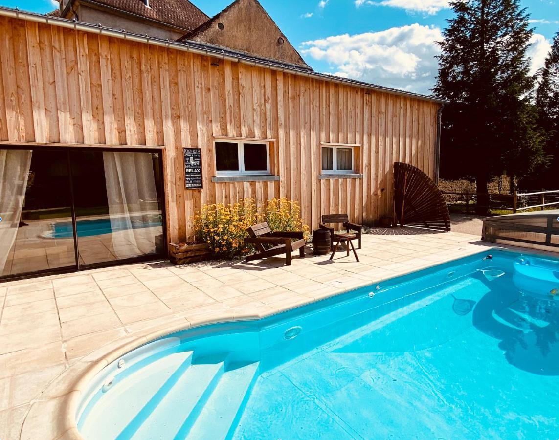 Pool House-L'Hirondelle De Sermizelles- Grand Jardin, Calme Et Nature Aux Portes Du Morvan Εξωτερικό φωτογραφία