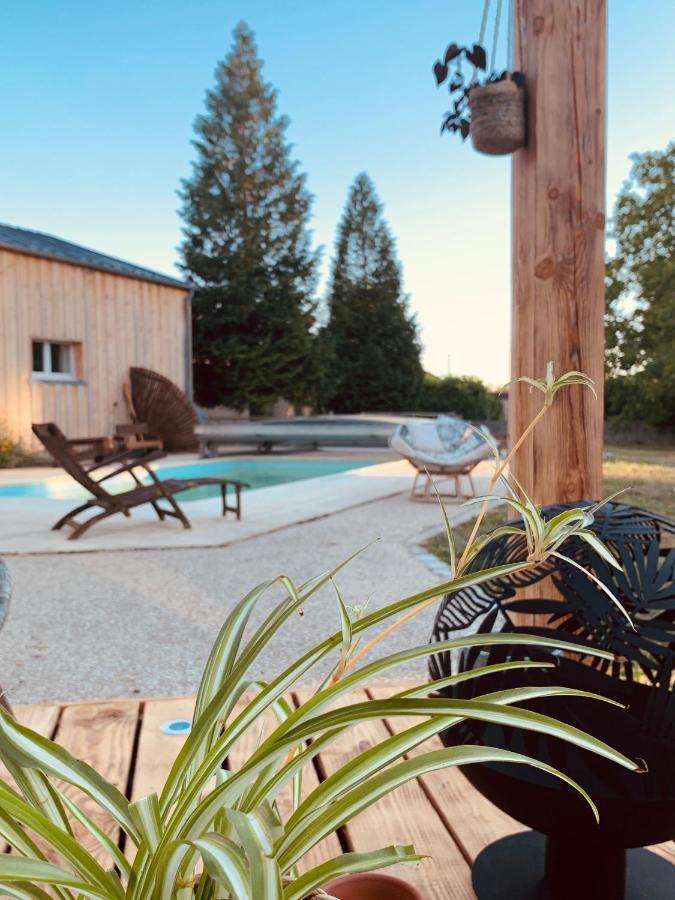 Pool House-L'Hirondelle De Sermizelles- Grand Jardin, Calme Et Nature Aux Portes Du Morvan Εξωτερικό φωτογραφία